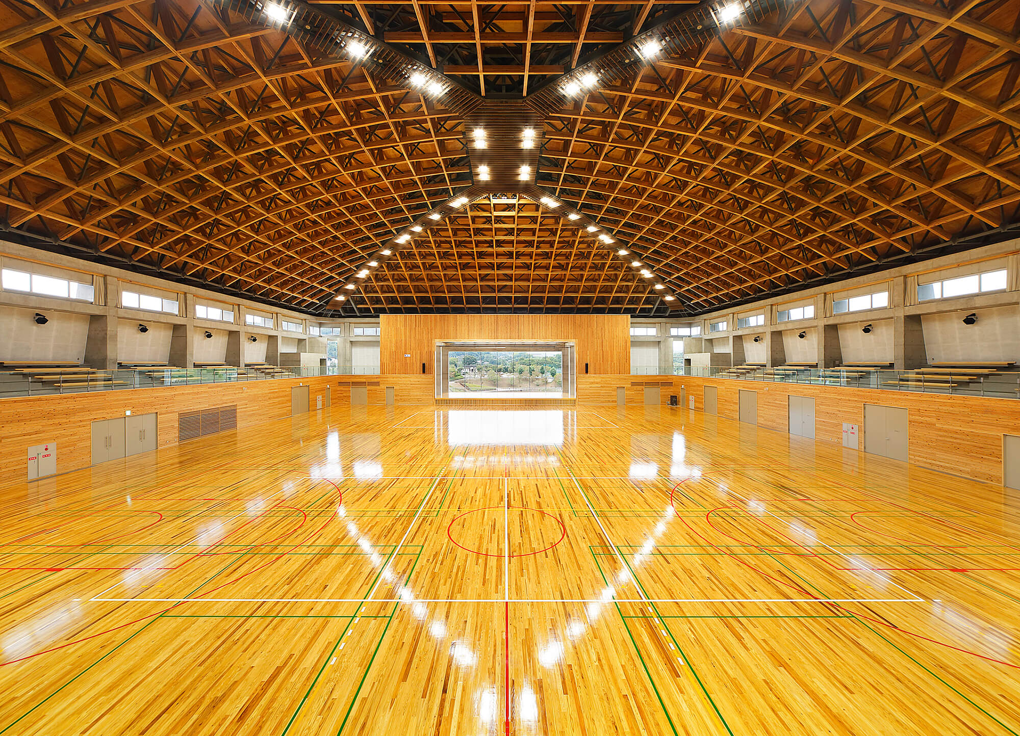 Gojo Gymnasium — Nara, Japan