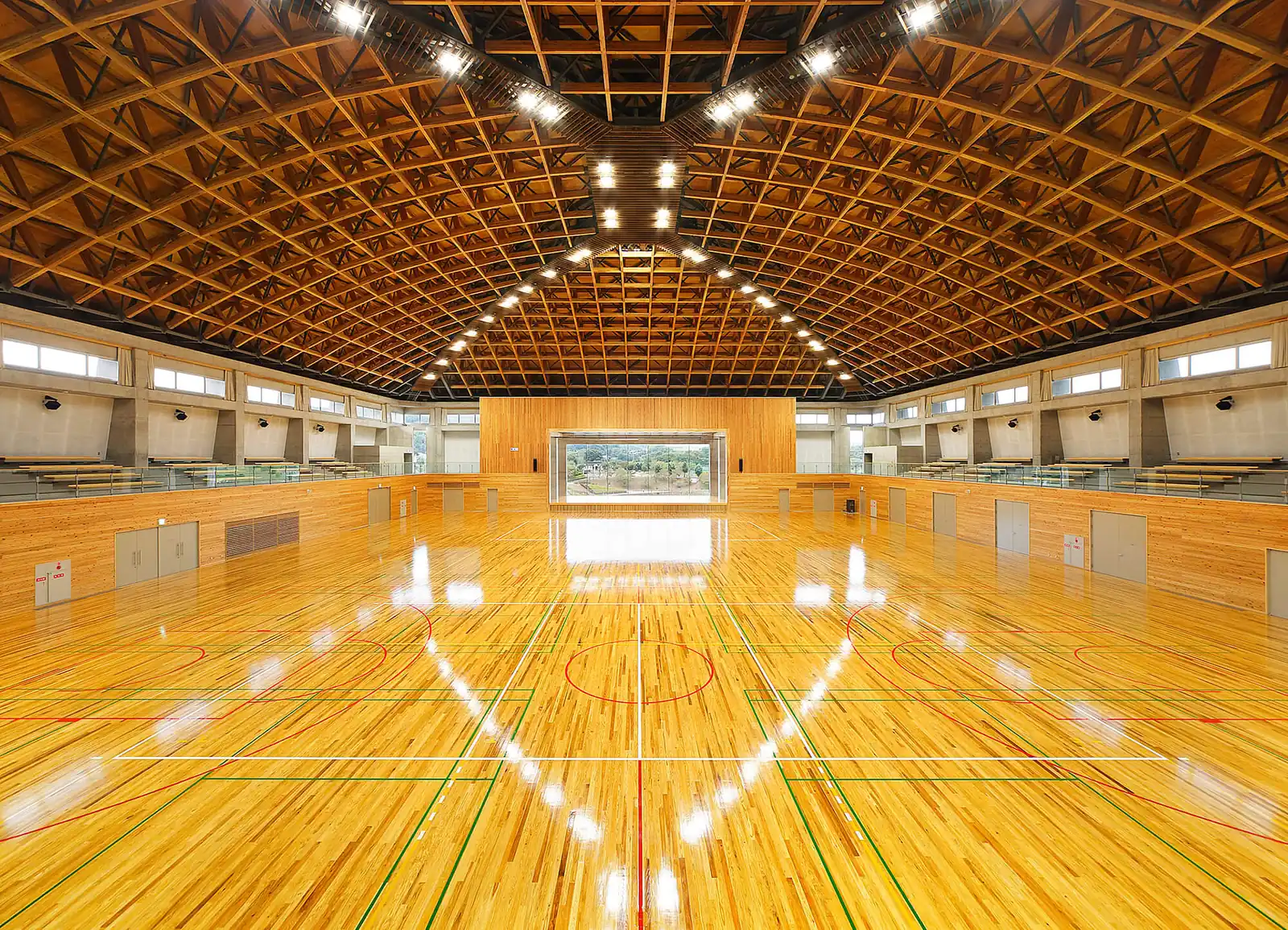 Gojo Gymnasium — Nara, Japan