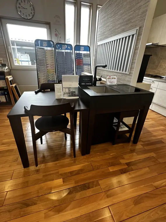 Showroom consultation area